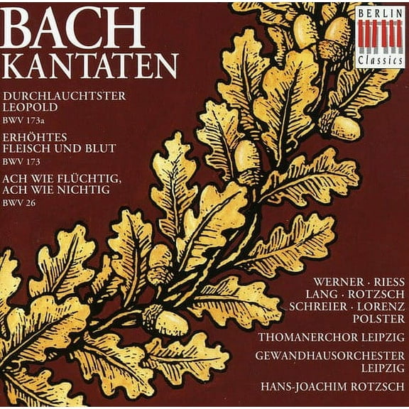 Hans-Joachim Rotzsch - Cantatas - Music & Performance - CD