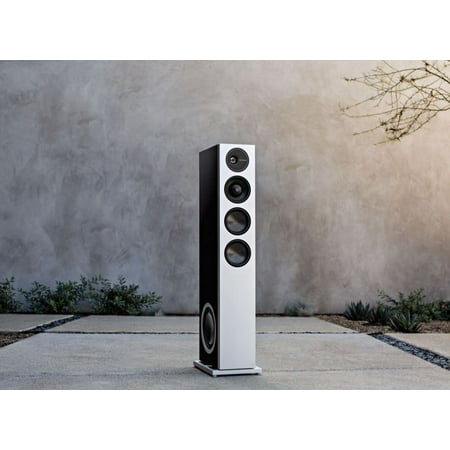 Definitive Technology - Demand D17 3-Way Tower Speaker (Left-Channel) - Single, Black, Dual 10” Passive Bass Radiators - Piano Black