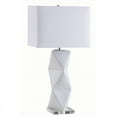 thumbnail image 2 of Coaster Lampe de Table Design Géométrique Contemporain en Blanc, 2 of 2