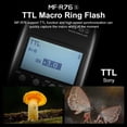 thumbnail image 4 of Macro Ring Flash GODOX MF-R76S TTL/M para Sony 76Ws 5900K, 4 of 8