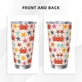 thumbnail image 3 of Rateoe Crabs And Seastars Printed Car Guy Gifts for Men Women Tumbler - 20oz/590ml Double Wall Vacuum Insulated Stainless Steel Travel Tumbler Cups with Lid & Straw-Straw Two-piece Set, 3 of 8