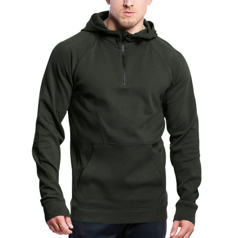 MuZeFu Essentials Hoodie Men Grey Men's Fashion Casual Pullover