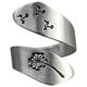 thumbnail image 1 of Anillo Abierto Ajustable Aleación Galvanoplastia Anillo De Arte Regalo Para Mujeres Y Niñas Montaña Pico Pino Árbol Diente De León Tallado Anillo seitruly AP007162-01, 1 of 6