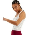 thumbnail image 3 of Hippie Rose Juniors' Lace-Trim Tank Top B4HP (White,Juniors,XL), 3 of 3