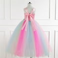 thumbnail image 2 of Mermaid Costume Tutu Jupe Filles Bandeau Taille Haute Robe en Tulle pour Fête, 2 of 6