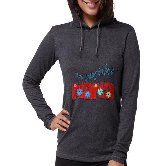 CafePress - I'm Going To Be A Nana Long Sleeve T Shirt - Womens Hooded Shirt