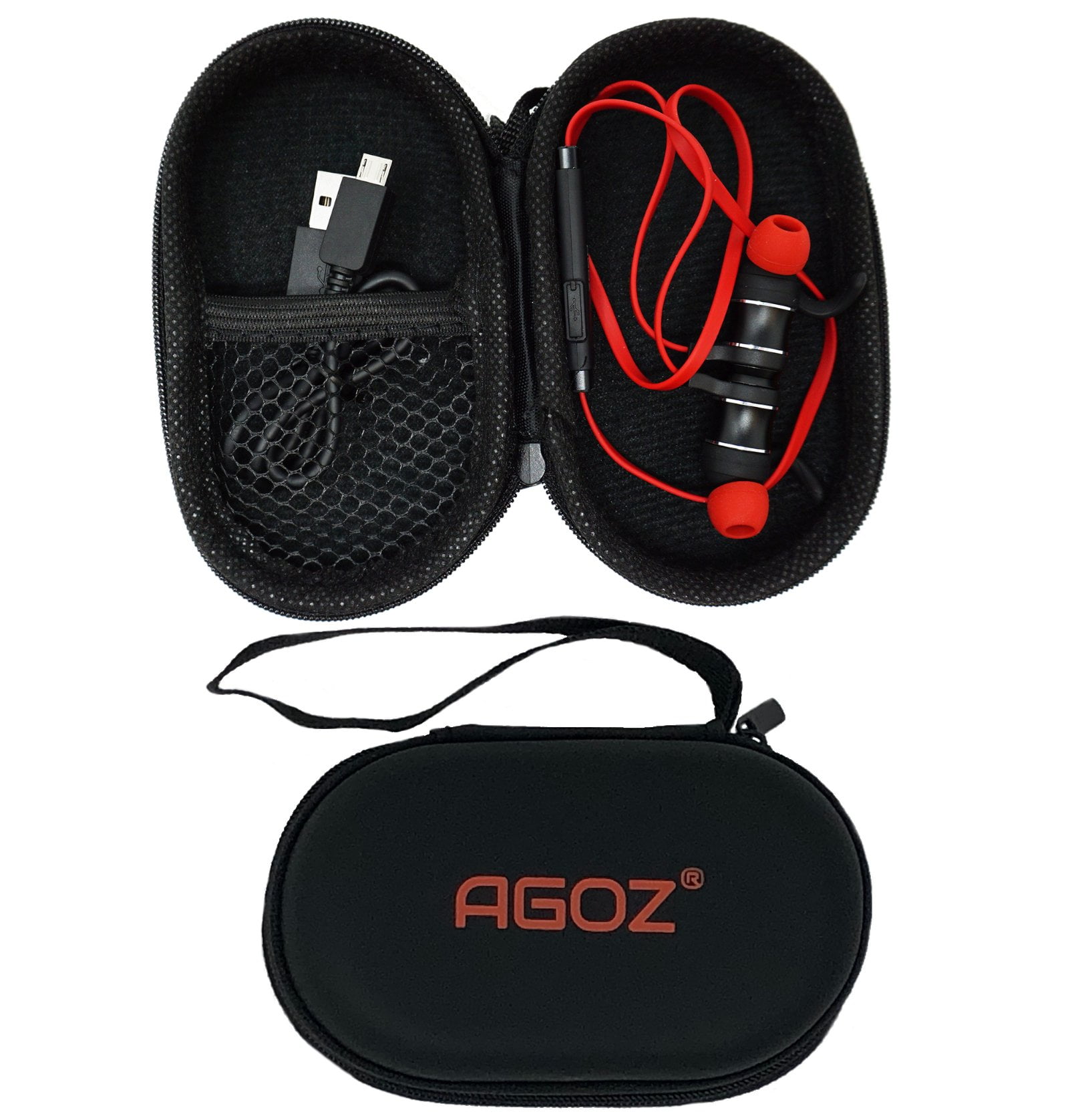 Agoz Portable Hard Carry Case Protective Storage Pouch Organizer for