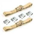 thumbnail image 1 of Ford Fourgonnette 1975-1991 Standard Ensemble de Ceinture de Sécurité Baquet pour Genoux 2 Points Beige avec Support - 2 Ceintures, 1 of 1