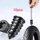 thumbnail image 1 of Clavos de goma para reparación de neumáticos, tapones de reparación de neumáticos, accesorio en espiral portátil y liviano para automóvil, bicicleta, 5 piezas L 5 piezas S, 1 of 8