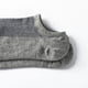 thumbnail image 3 of Calcetines invisibles para hombre/mujer, tobillo de corte bajo, invisibles, antideslizantes, finos, transpirables, calcetines casuales, color negro XL Jormftte HMJM170-2, 3 of 5