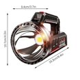 thumbnail image 3 of Fiudx Luz de Camping para Exteriores, Reflector Solar, Alto Brillo, Luces Laterales Led Multifuncionales, Iluminación Portátil, Uso Doméstico de Emergencia, Batería de 12000 Mah, Recargable Por Usb., 3 of 5