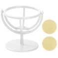 thumbnail image 3 of Soporte para huevos de esponja Ounissouiy para colgar en la pared soporte giratorio maquillaje en polvo almacenamiento hogar Blanco, 3 of 6