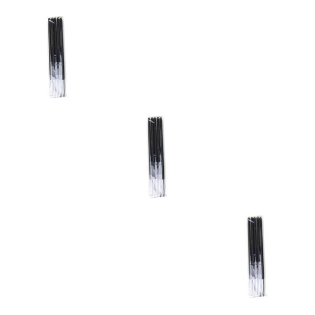 Vogacara Juego de 5 unidades de bolígrafo para esculpir arcilla, exquisito y práctico lápiz para decoración de uñas, herramienta de elaboración de negro rojo oscuro 3 mm 3piezas Vogacara CBP003037