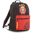 thumbnail image 4 of Tokidoki Naruto Shippuden Allover Backpack - Sakura, Kakashi, Naruto, and Sasuke Bookbag - Tokidoki Naruto Shippuden Knapsack for All Black, 4 of 7
