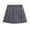 Grey, variant on Zshosam Skirt for Girls Girl's Sport Skirts with Shorts High Waist Tennis Golf Skort Solid Color Athletic Workout Skirt Size 4T 5T,(White 4-5 Years)