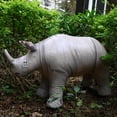 thumbnail image 5 of Jet Creations 36” Long Inflatable Rhinoceros Toy – Gray Rhino Beast Figure for Safari Party Decoration, Wildlife Photo Prop, Realistic Design, Easy to Inflate, 5 of 6