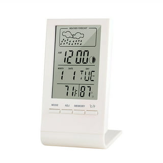 Large Display Thermometer with 4 Digits for Extra Large Display,  Thermometer Displays in °C or °F. Large LED Temperature Display (3 Digit  Model) : Industrial & Scientific 