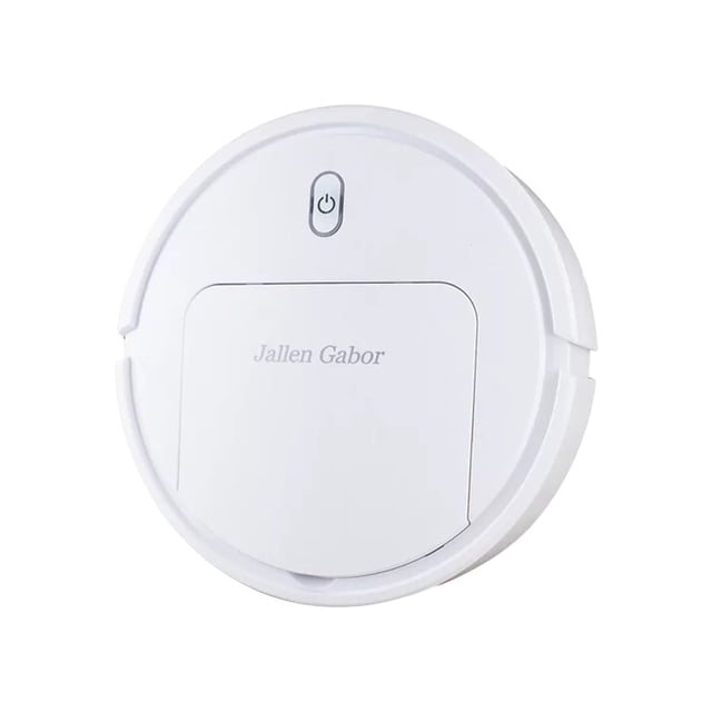 White Intelligent Robot Vacuum Cleaner 3-In-1 Sweeping Mopping And Usb Charging For Home 25X25X6Cm 1000Pa Suction Automatic Cleaning Machine
