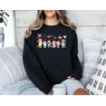 thumbnail image 3 of Moonlight Apparel Cute Christmas Cartoon Dog T-Shirt for Women & Kids Holiday Graphic Tee Santa Hat Family Shirt Festive Matching Outfit Top Winter Gift Clothing Short Sleeve Casual Unisex Tee, 3 of 7