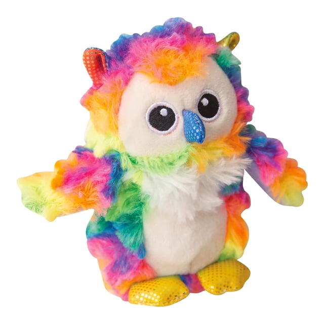 Juguete para perros SNUG AROOZ Baby Hootie The Owl con parche de reparación