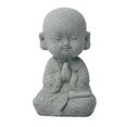 thumbnail image 2 of maskred Classic Buddha Statue Resin Collectible Crafts Outdoor Desktop Car for Sitting 1Set, 2 of 6