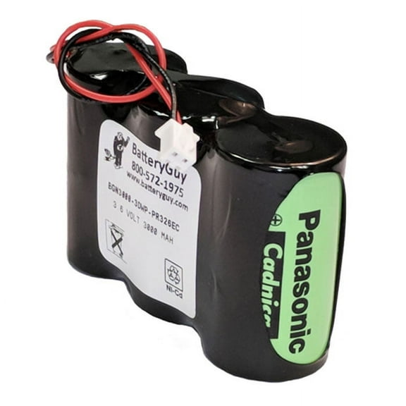 Nickel Cadmium Battery 3.6v 3000mah ~ BGN3000-3DWP-PR326EC (Rechargeable)