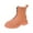 Orange, variant on Puntoco Kids Girls' Boots Children's Boots Outdoor Boots Girls' Plush Short Boots Boys' boots Winter Snow Boots for Kids Orange 2.5(37)
