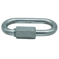 thumbnail image 6 of 316 Stainless Steel Oval Quick Link 3/16" - Marine Grade, Chain Link Connectors, Threaded Screw Links (Pack of 25), 6 of 7