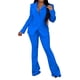 thumbnail image 2 of SAYOO Office Lady Traje de 2 piezas Slim Fit Color sólido Mujeres Blazer y conjunto de pantalones de trabajo para ropa casual Fiesta de negocios SAYOO  Moda, 2 of 8