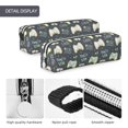 thumbnail image 4 of Cauagu Gamers Print Leather Pencil Pen Case - Stationery Bag Portable Stationery Bag Big Capacity Pencil Pouch Cosmetic Organizer Bag for Men & Women, 4 of 7
