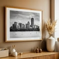 thumbnail image 5 of Charles River & The Boston Skyline B&W - Boston Massachusetts Photography Black and White Cityscape Skyline Boat Architecture Unframed Wall Art Print 20 x 28 inches, 5 of 7