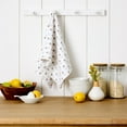 thumbnail image 6 of Beautiful Home by Drew Barrymore 1-Piece Printed Floursac Cloth, Porcini Taupe, 30"W x 30"L, 6 of 7