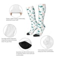 thumbnail image 4 of Picia Women Crew Soft Moisture-wicking Socks Turtles And Seahorses Pattern Design Cotton Socks, One Size fit All, 4 of 9