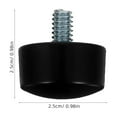 thumbnail image 2 of WEUVEB 4Ud Terminales Decorativos Para Varillas De En Negro Con Instalación Fácil Y Uso, 2 of 8