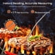 thumbnail image 2 of Termómetro Digital Para Carne Sincero Pantalla Táctil Lcd Mejorada Lectura Instantánea de Alimentos con Luz de Fondo Sonda Larga Temporizador de Cocina, 2 of 5