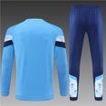 thumbnail image 2 of 22-23 new season Marseille adult/child long sleeve jersey suit sky blue 18#, 2 of 5
