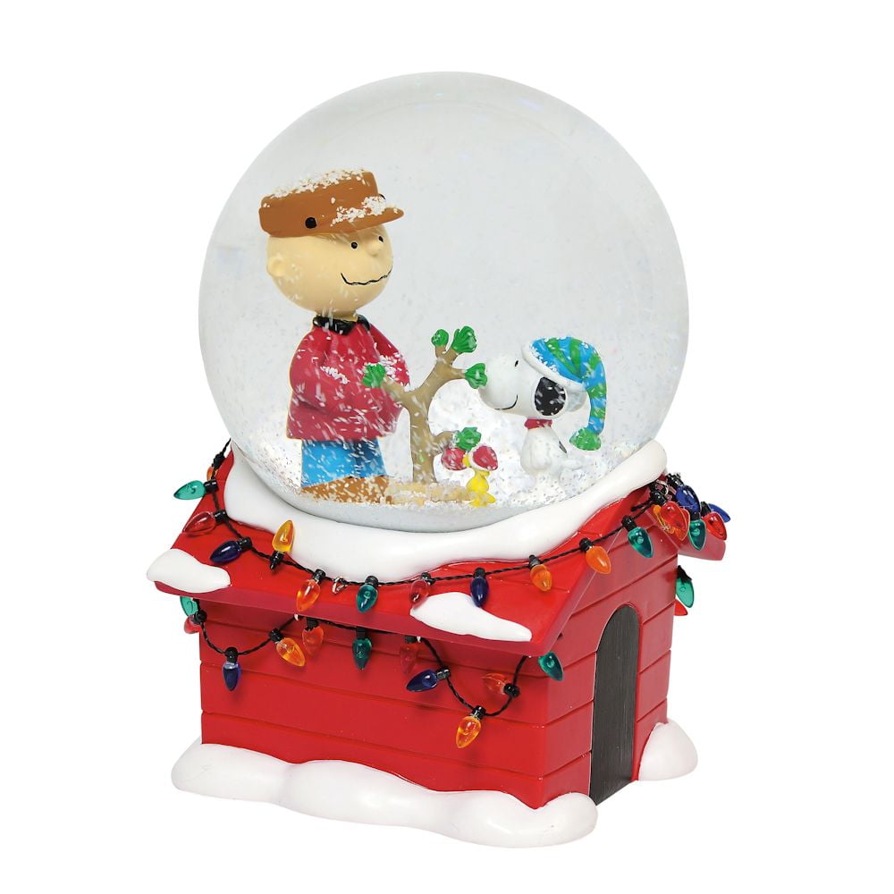 Department 56 Peanuts Christmas Musical Globe 5056999