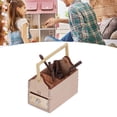 thumbnail image 1 of Ensemble d'Outils pour Maison de Poupée, 1:12 Outils Miniatures pour Maison de Poupée Haute Simulation Ensemble de Réparation pour Enfants Filles Garçons, 1 of 8