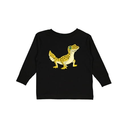 

Inktastic Cute Leopard Gecko Gift Toddler Boy or Toddler Girl Long Sleeve T-Shirt