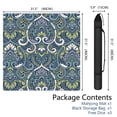 thumbnail image 2 of Decorative Boho Print Playing Mat for Mahjong Tables 31.5x31.5 Inch Rubber Surface with Anti-Slip Grip and Noise Dampening for Board Games and Game Room, 2 of 7
