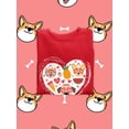 thumbnail image 3 of Valentine's Day Pets Love Sweatshirt Women -Image by Shutterstock, Female 3X-Large, 3 of 4