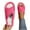 #355-Hot Pink, variant on Wowcloth Flat Slippers for Women – Cozy Cross-Band Slip-On with Soft Indoor Winter Comfort for Home Footwear