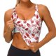 thumbnail image 3 of Balery Red Football Sujetadores deportivos con espalda cruzada para mujer, acolchados, sin costuras, de alto impacto, ideales para yoga, gimnasio, entrenamiento y fitness.-X-Large, 3 of 8