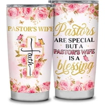 Pastor''s Wife Appreciation Gifts,20oz Stainless Steel Tumbler,Pastor Appreciation Day Gifts,Thank You Gifts for Pastor''s Wife Unique Christian Gifts for Women,Christmas Gifts for Pastor''s Wife