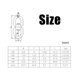 thumbnail image 2 of 2 piezas de ojo giratorio de doble extremo de acero inoxidable duradero y resistente para columpios M4, 2 of 8