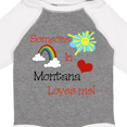 thumbnail image 4 of Inktastic Someone in Montana Loves Me Boys or Girls Long Sleeve Baby Bodysuit, 4 of 5