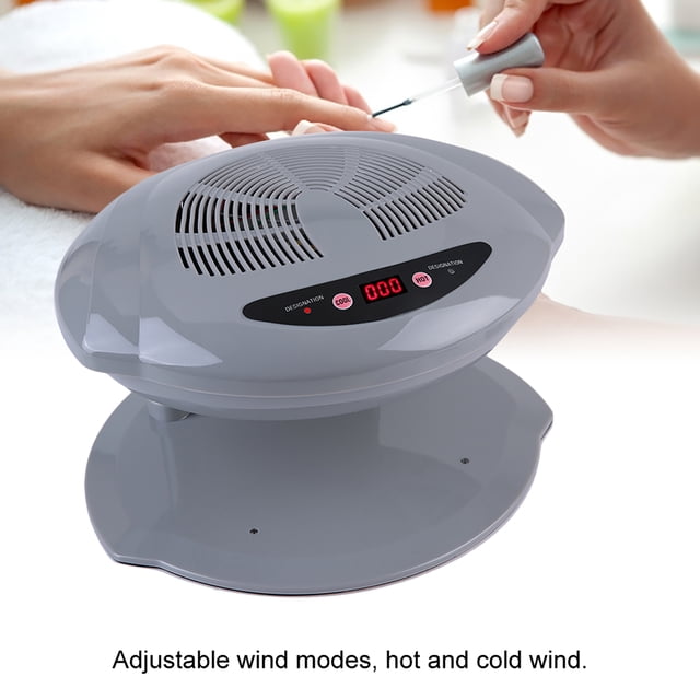 Secador De Uñas, Ventilador De Manicura Inteligente Y Eficiente, Hogar Estable Y Confiable Para Manos De Salón Profesionales