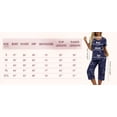thumbnail image 5 of MINTREUS Women's Pajama Sets Short Sleeve Shirt and Capri Soft Pajama Sets with Pockets S-4XL, 5 of 7