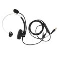 thumbnail image 2 of Call Center Headset,Single Ear Wired Headset Communication Headset Telephone Headset Best in its Class, 2 of 9