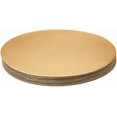 thumbnail image 1 of Fox Run 48737 Cake Board12-Piece Cardboard Scalloped Cake Circle Base, 10" Diameter, Gold, 1 of 5